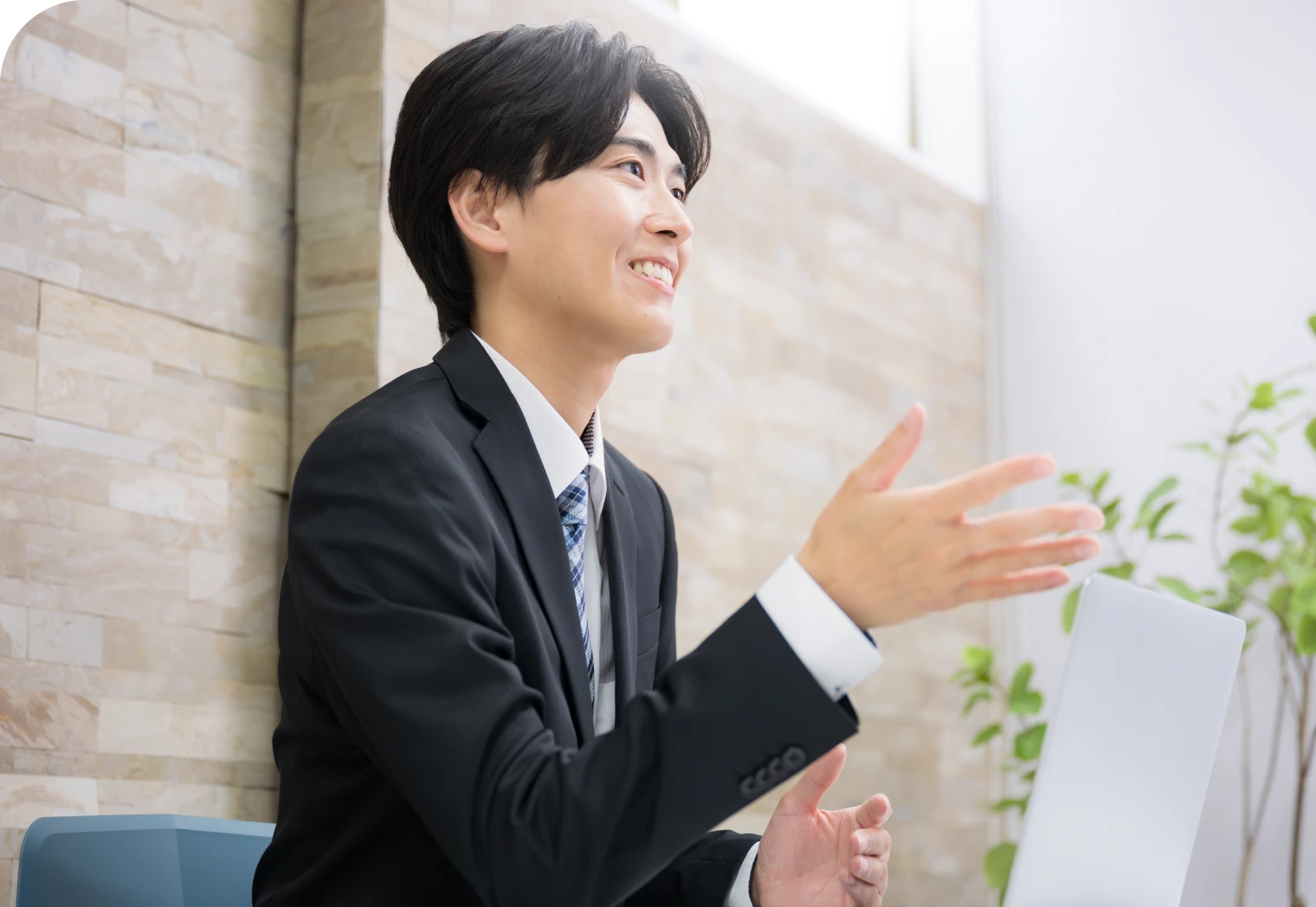 販売代理店のプレゼン風景